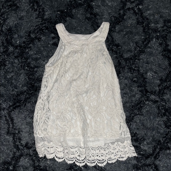 Lauren Michelle Dresses & Skirts - Lauren Michelle Ivory Floral Lace Dress